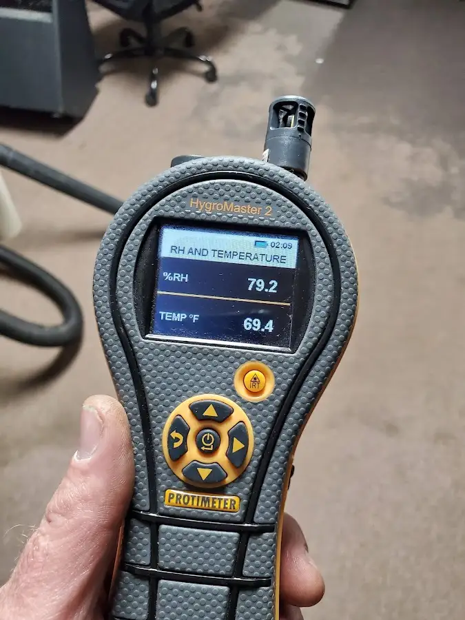 Moisture meter humidity assessment for Fire & Smoke Damage Restoration in Eastern Goleta Valley